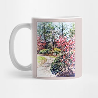 Path in Autumn Park Mug